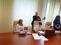 2. Uczniowie z wizytą u Marszałka Województwa Mazowieckiego.
