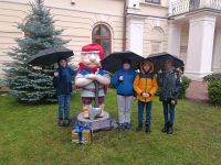 15. Klasa VI w parku w Mińsku Mazowieckim.