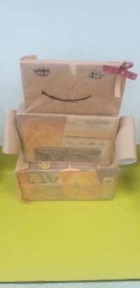 6. Robot z materiałów wtórnych.