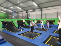 10. Klasa VI w parku trampolin.