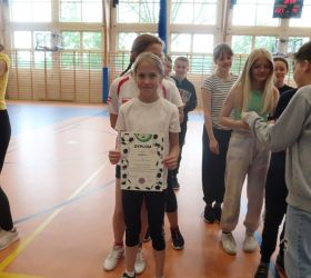 Klasa 5 z dyplomem sportowym