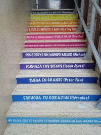 2 schody w szkole CEIP