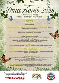 28. Plakat z programem wydarzenia